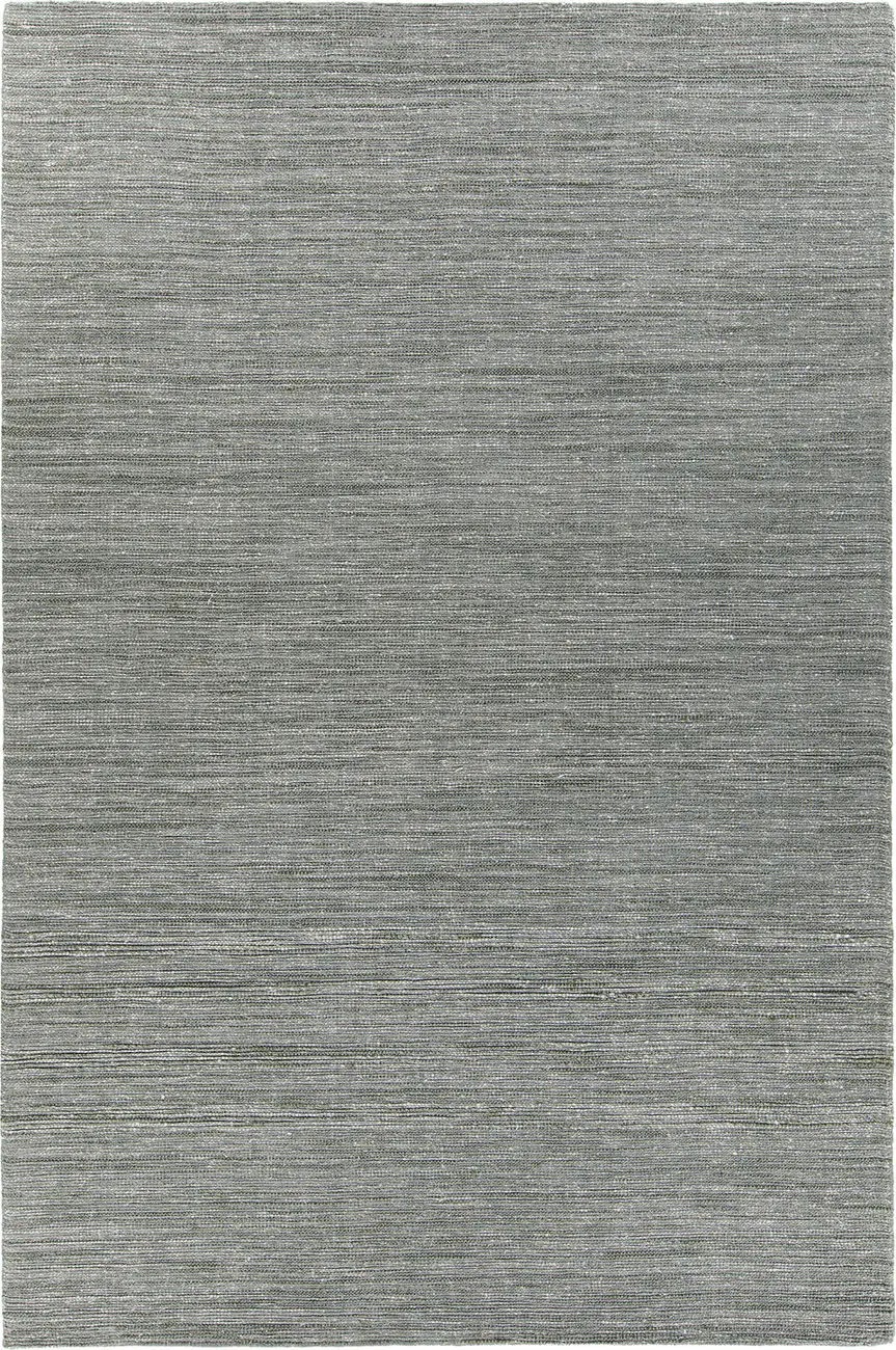 Modern Loom Medona MED-37400 Gray Wool Solid Color Rug