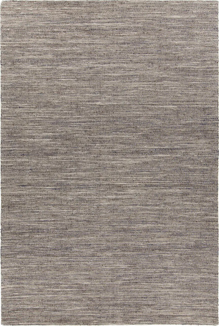 Modern Loom Medona MED-37401 Gray Wool Solid Color Rug