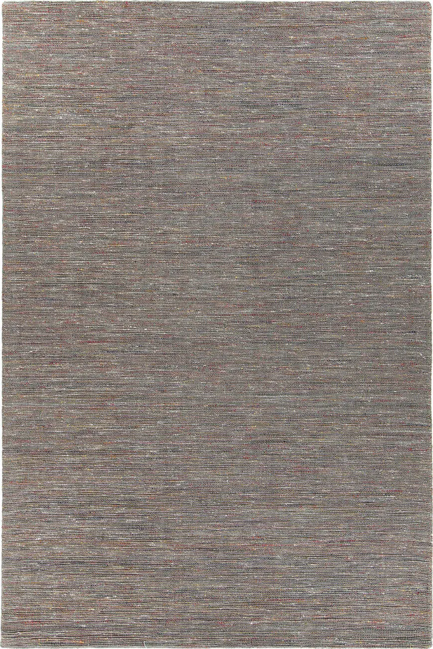 Modern Loom Medona MED-37402 Gray Wool Solid Color Rug