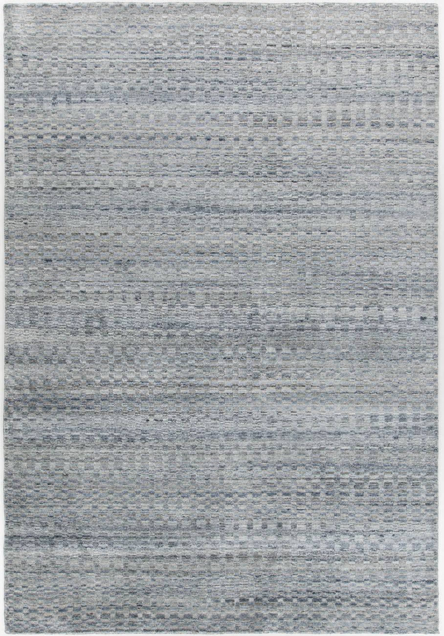 Modern Loom Melina MEL-46201 Gray Wool Striped Rug