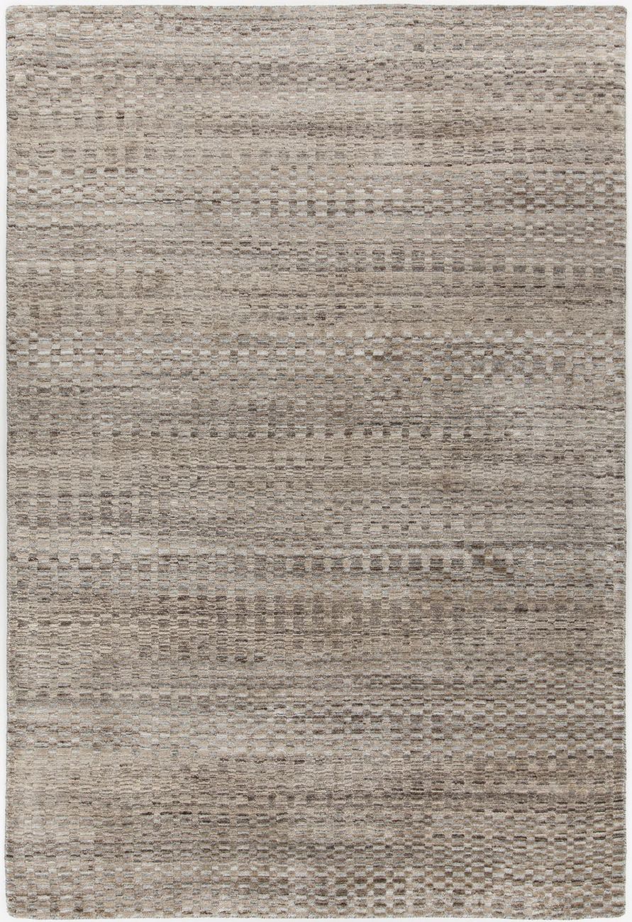 Modern Loom Melina MEL-46202 Beige Wool Striped Rug
