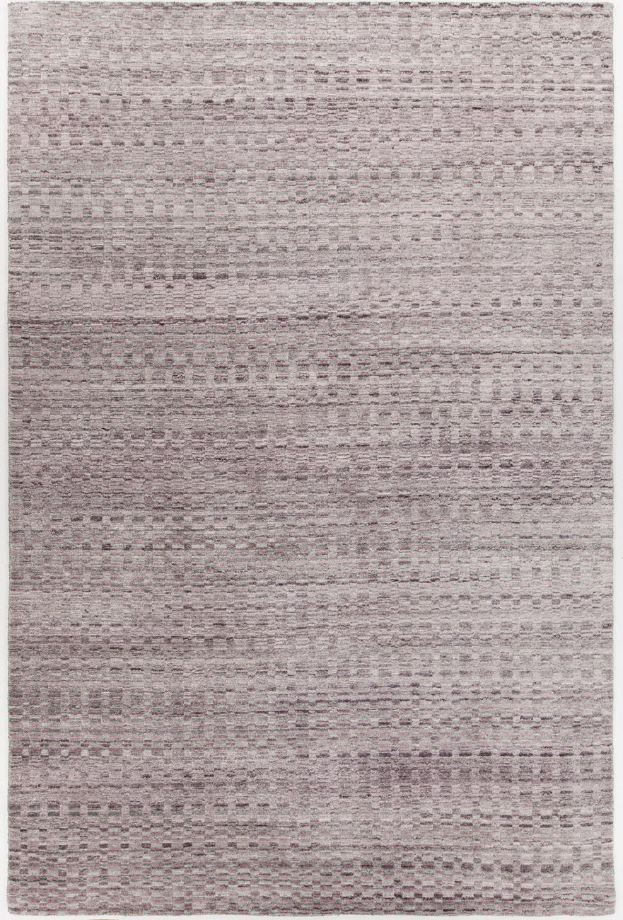 Modern Loom Melina MEL-46203 Gray Striped Silk Rug