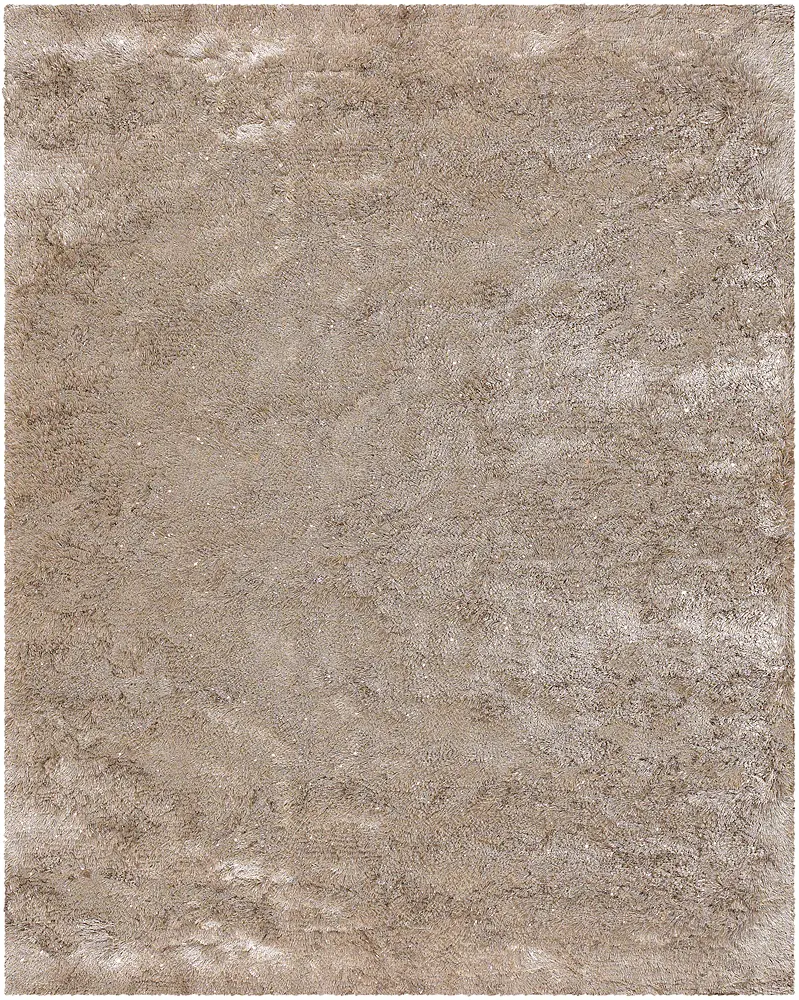 Modern Loom Mercury MER-6903 Beige Solid Color Rug