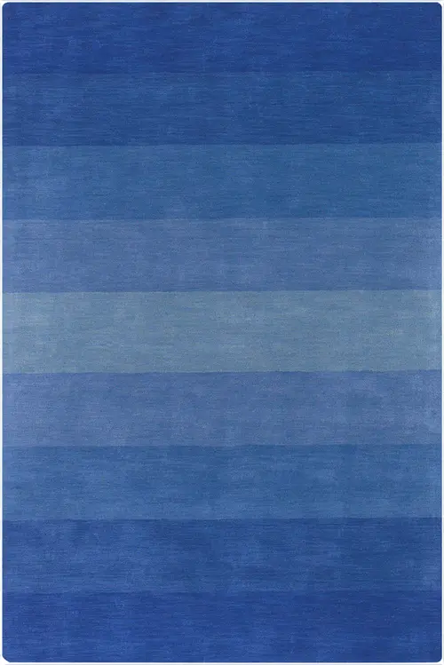 Modern Loom Metro MET-566 Blue Striped Rug