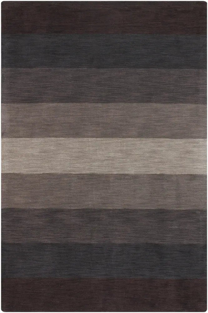 Modern Loom Metro MET-568 Dk. Gray Striped Rug