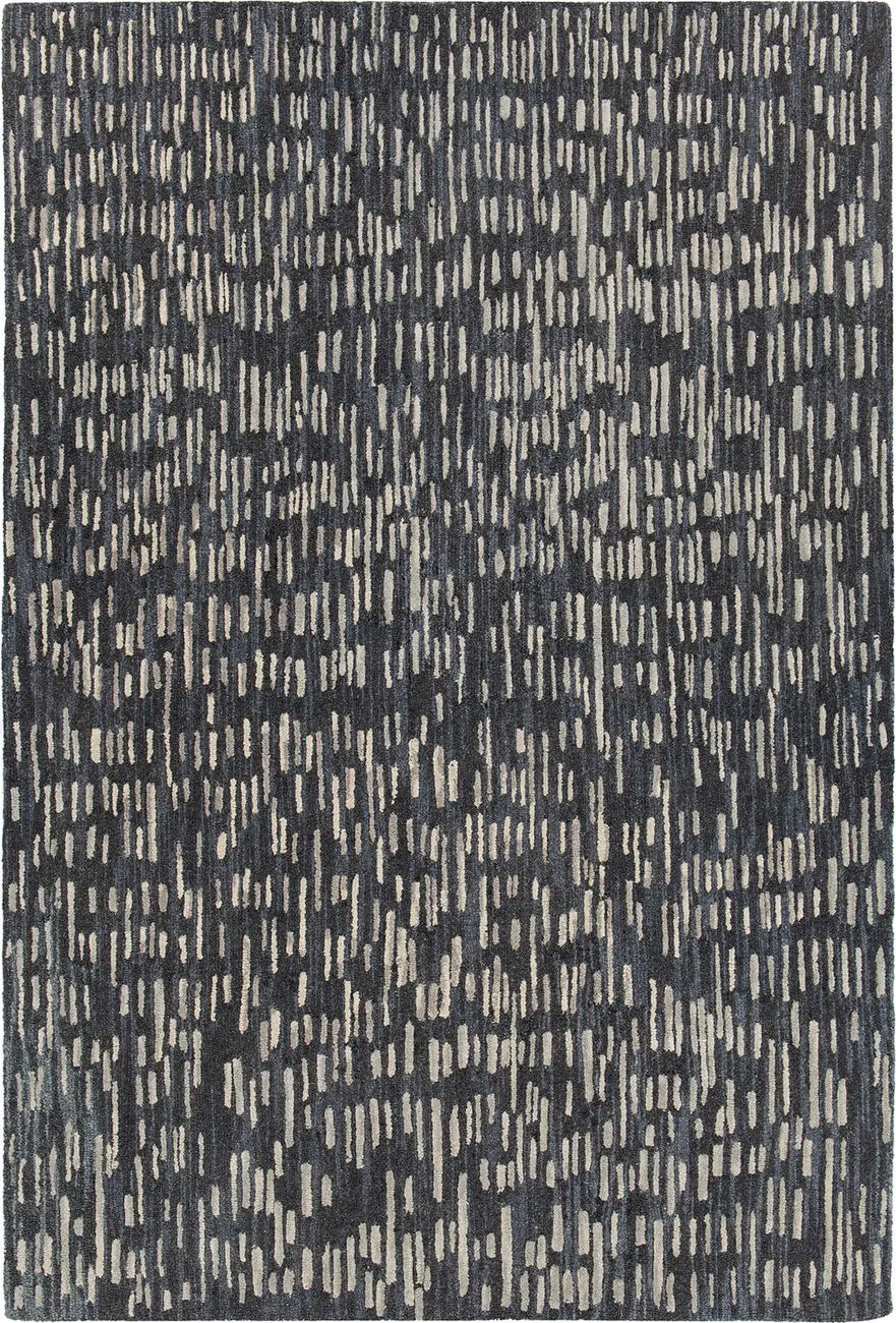 Modern Loom Misty MIS-42301 Dk. Gray Abstract Rug