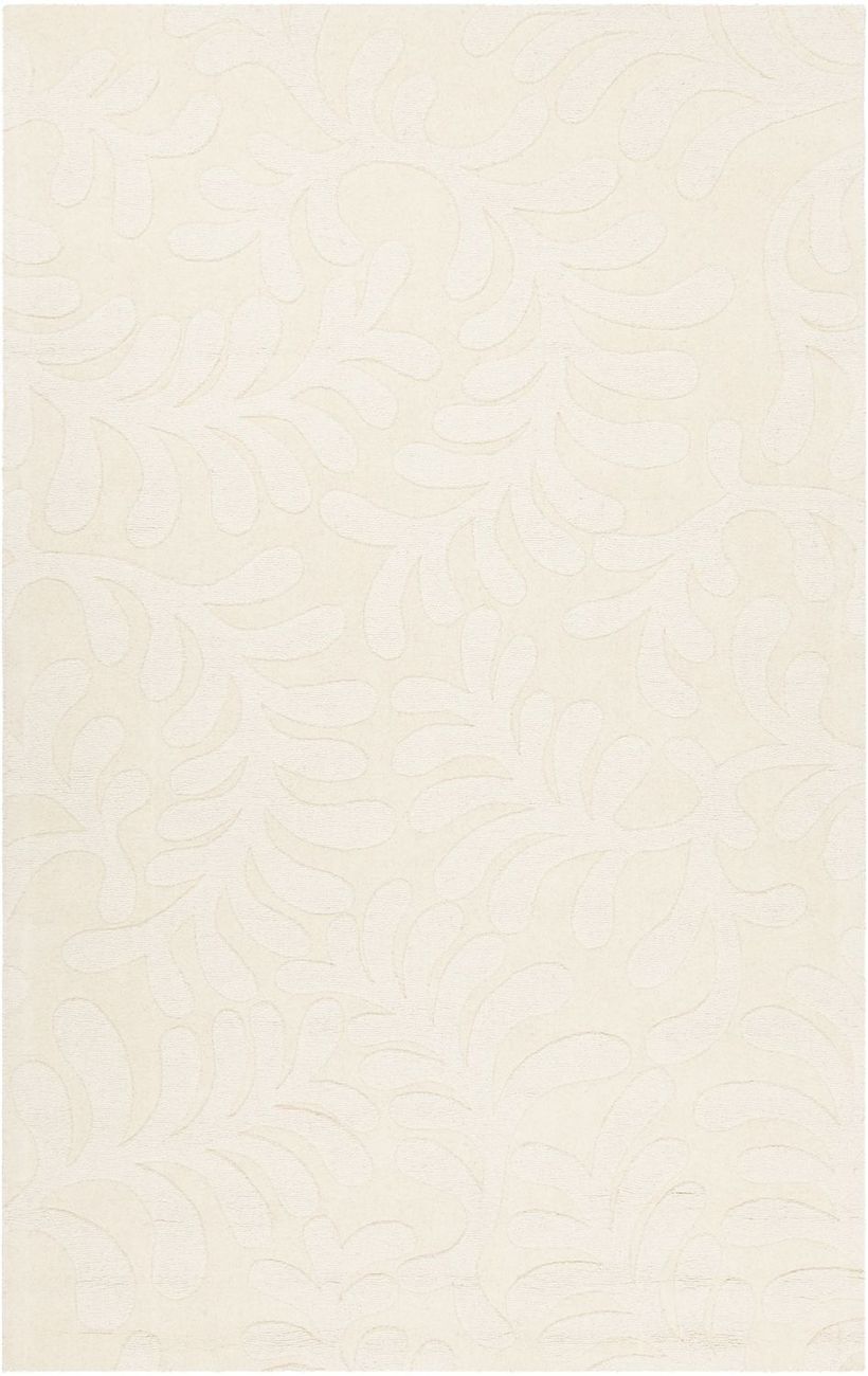 Modern Loom Mystica MYS-29800 White Floral Rug