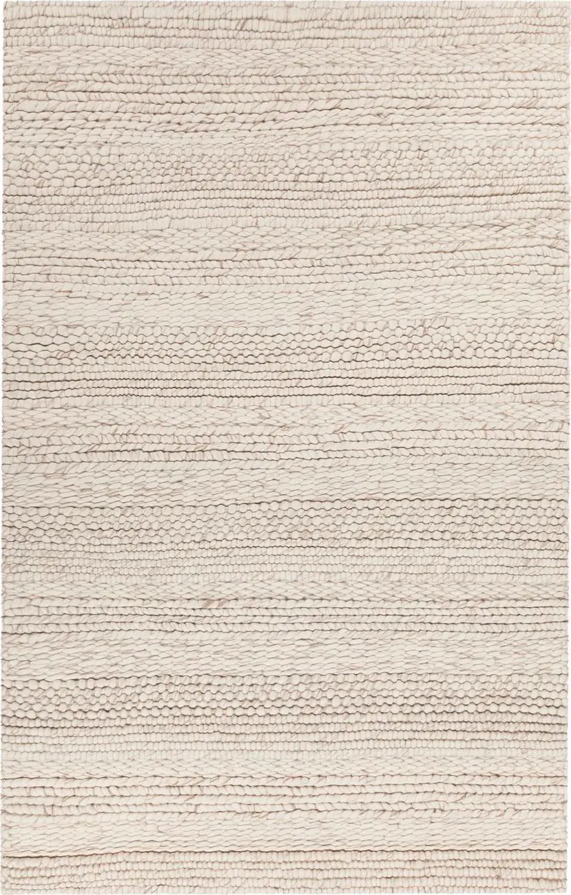 Modern Loom Naja NAJ-40300 Ivory Striped Rug