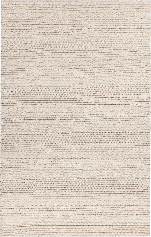 Modern Loom Naja NAJ-40300 Ivory Striped Rug