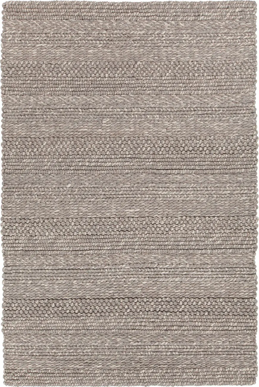 Modern Loom Naja NAJ-40301 Gray Striped Rug