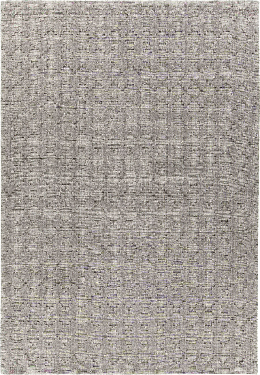 Modern Loom Netix NET-33200 Lt. Gray Patterned Hilo Rug