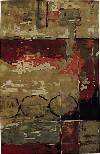 Modern Loom Nirvana NIR-6601 Lt. Brown Abstract Rug
