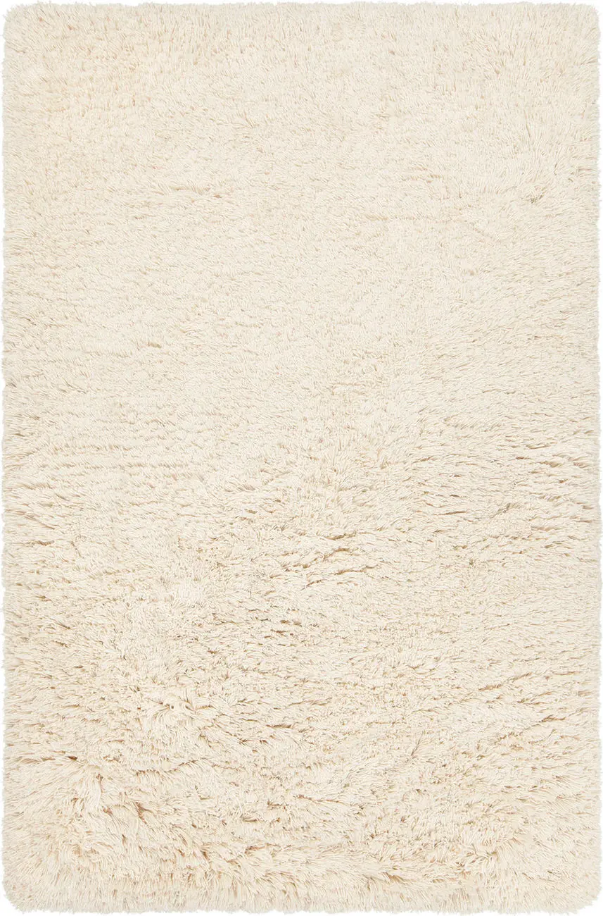 Modern Loom Noely NOE-43200 Ivory Shag Solid Color Rug