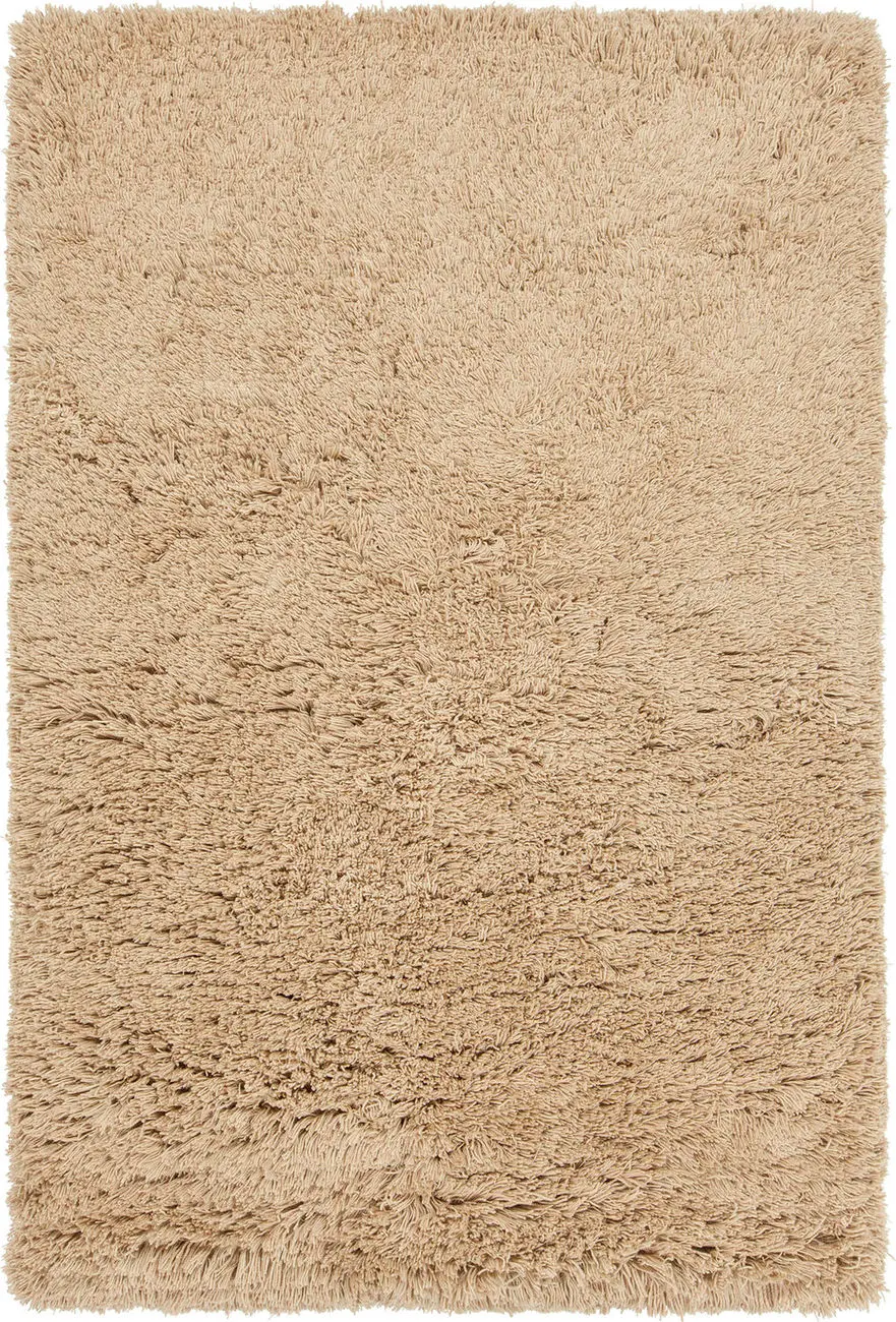 Modern Loom Noely NOE-43202 Beige Shag Solid Color Rug