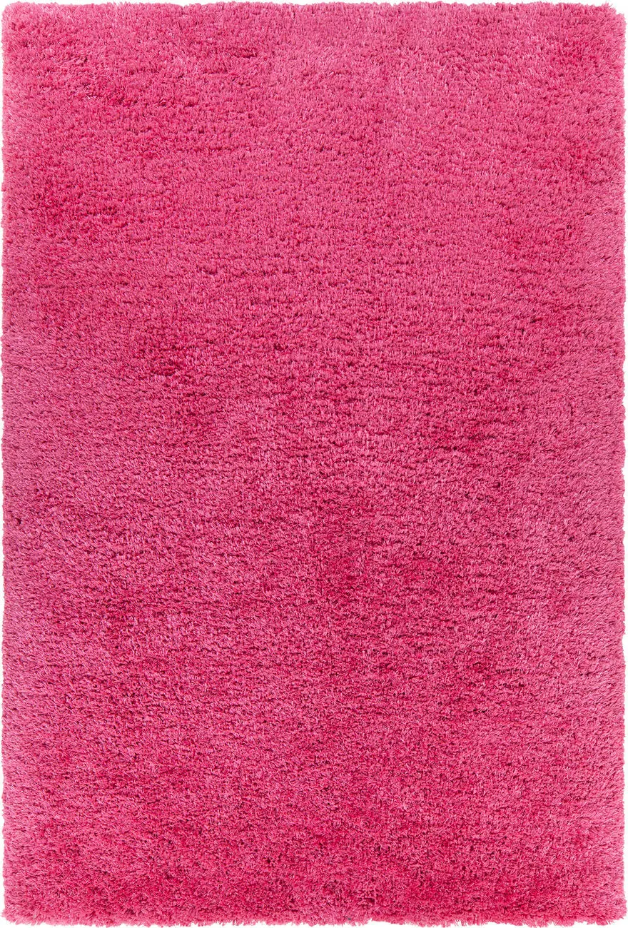 Modern Loom Osim OSI-35105 Dk. Pink Shag Solid Color Rug