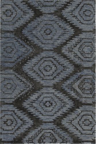 Modern Loom Paola PAO-41402 Dk. Gray Silk Patterned Rug Product Image