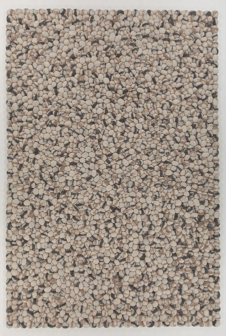 Modern Loom Pebbles PEB-46700 Beige Wool Rug