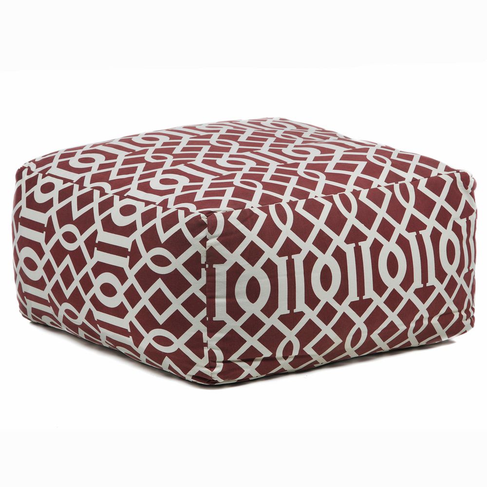 Poufs POU-110 Red Rug Product Image