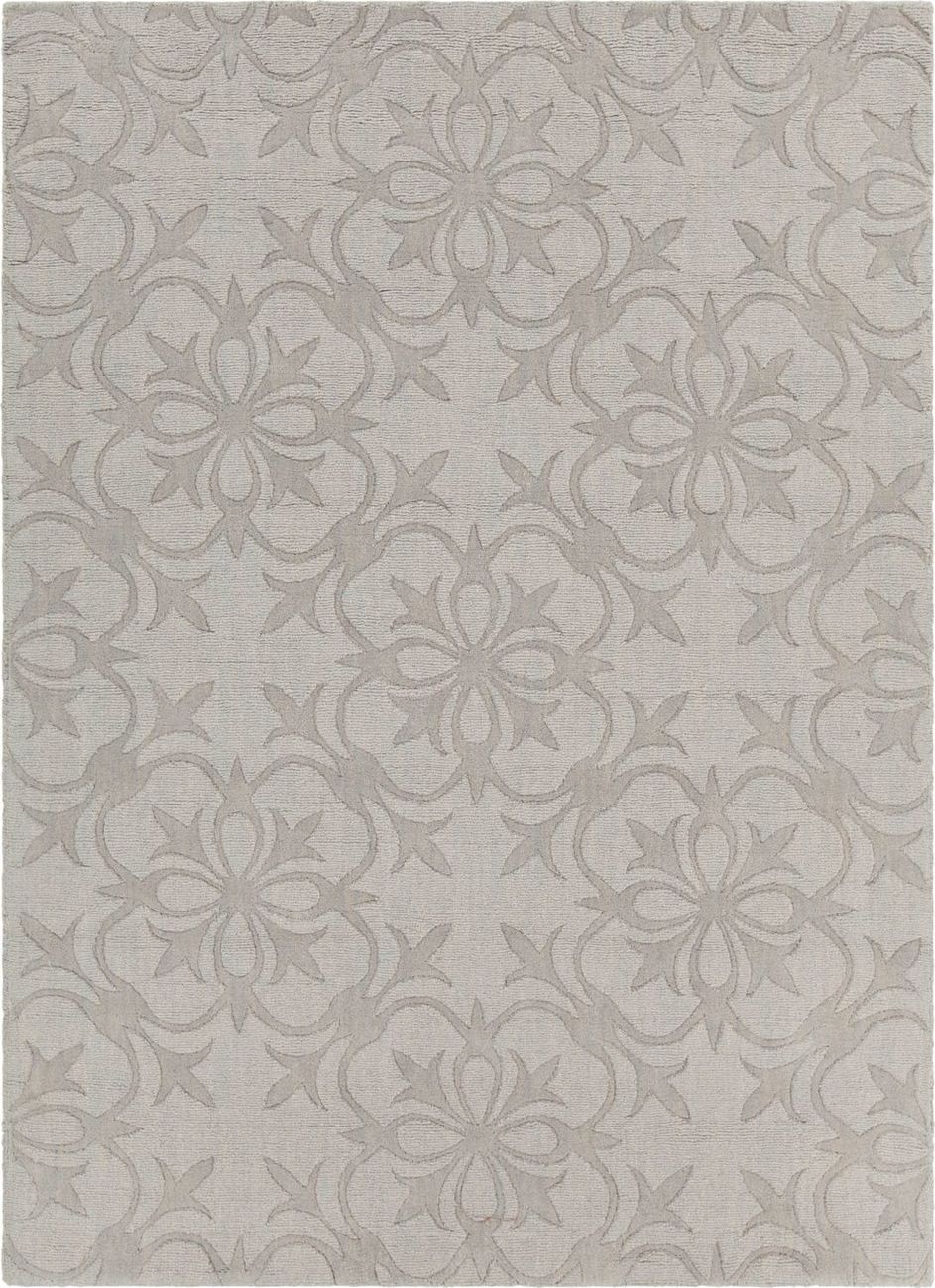 Modern Loom Rekha REK-29603 Lt. Gray Wool Rug