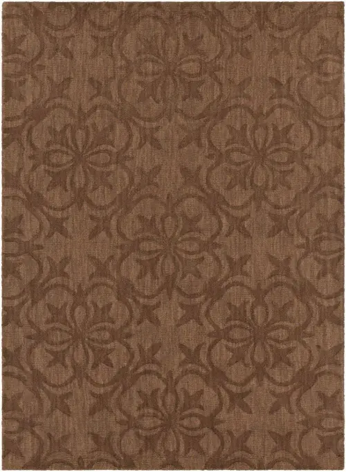 Modern Loom Rekha REK-29604 Lt. Brown Wool Rug