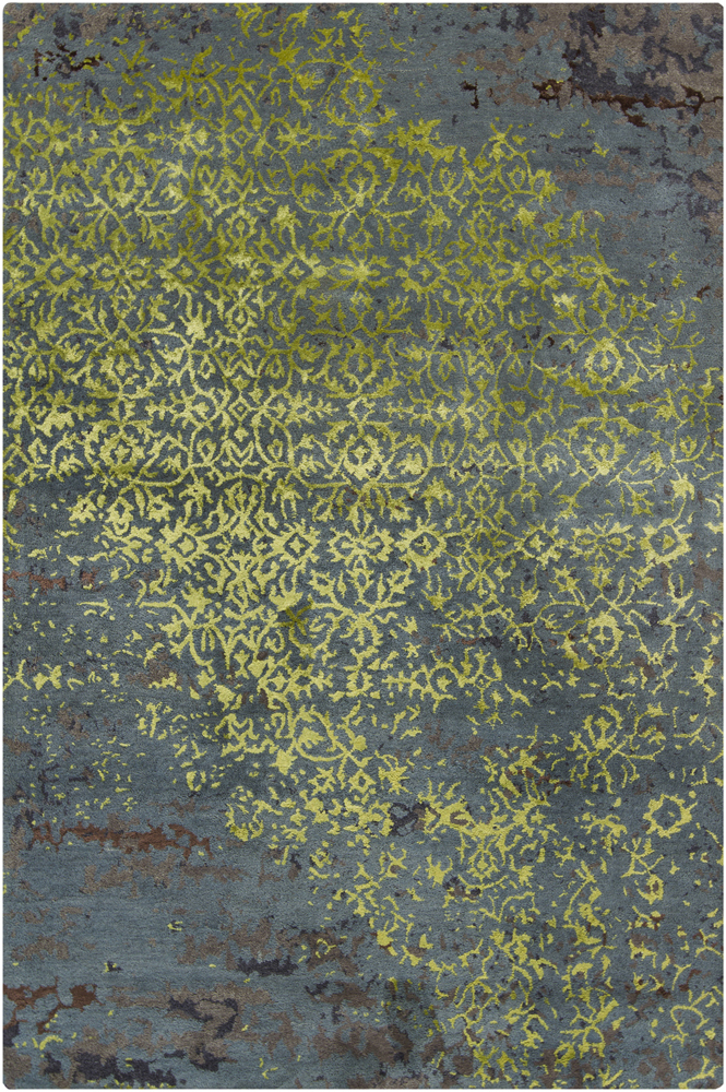 Modern Loom Rupec RUP-39605 Lt. Green Wool Transitional Rug