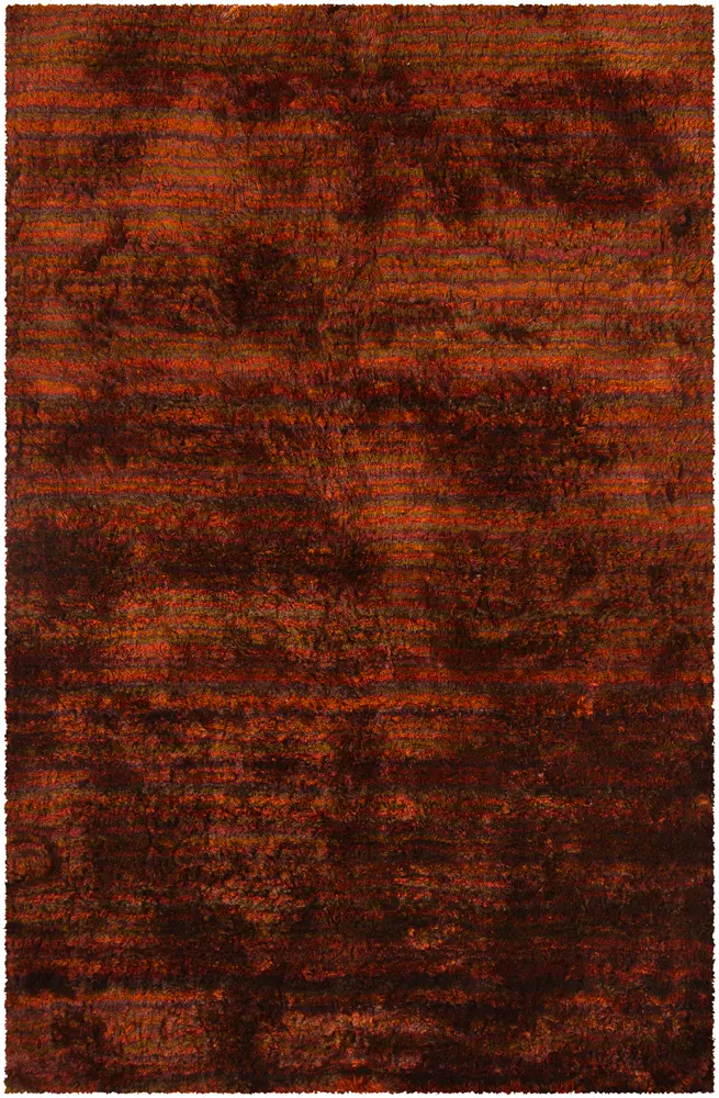 Modern Loom Savona SAV-16703 Dk. Red Striped Rug