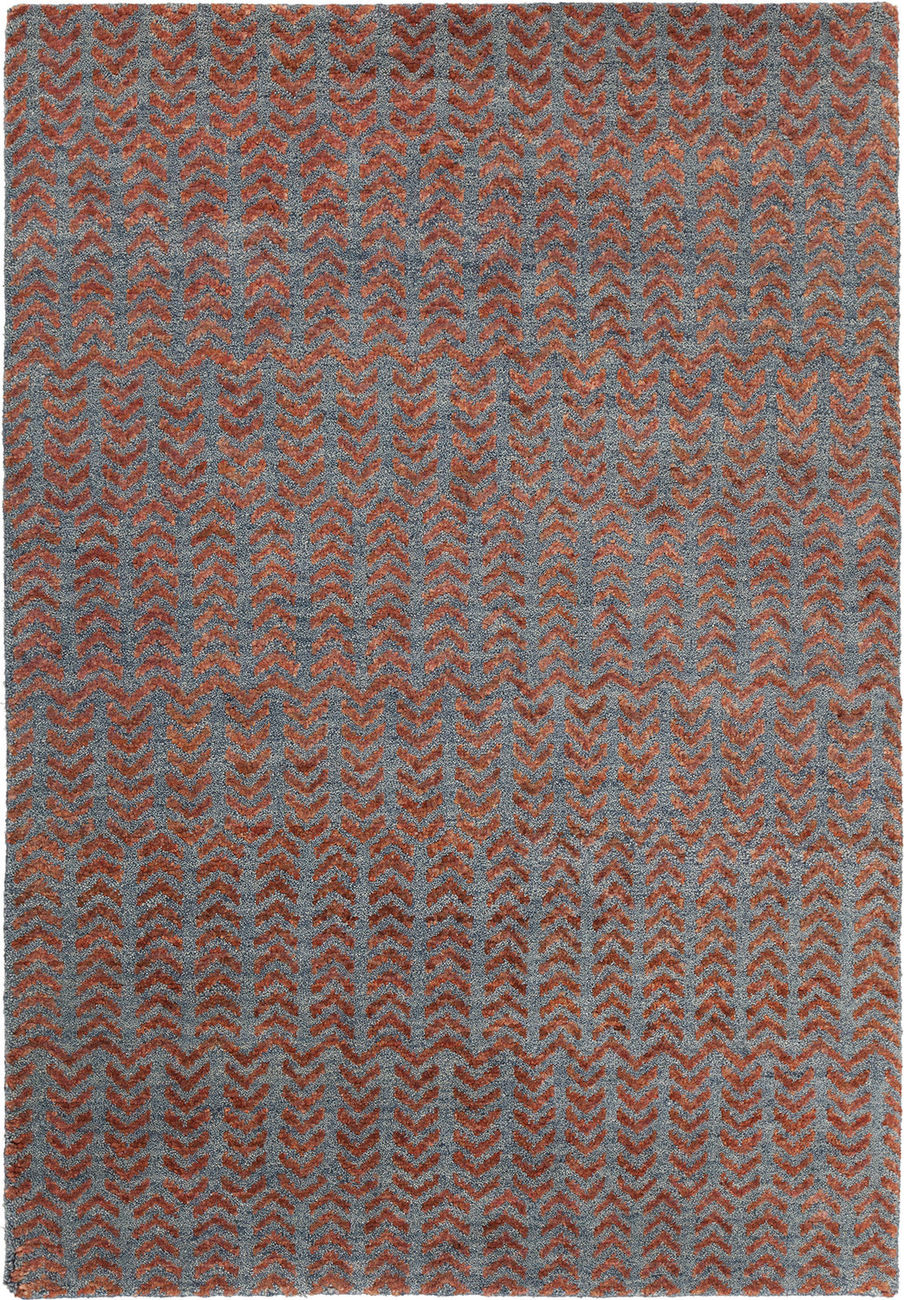 Modern Loom Selene SEL-48903 Orange Patterned Rug