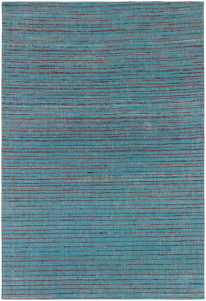 Modern Loom Shenaz SHE-31203 Lt. Blue Striped Rug