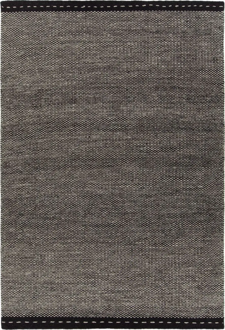 Modern Loom Sonnet SON-35900 Dk. Gray Flatweave Bordered Rug