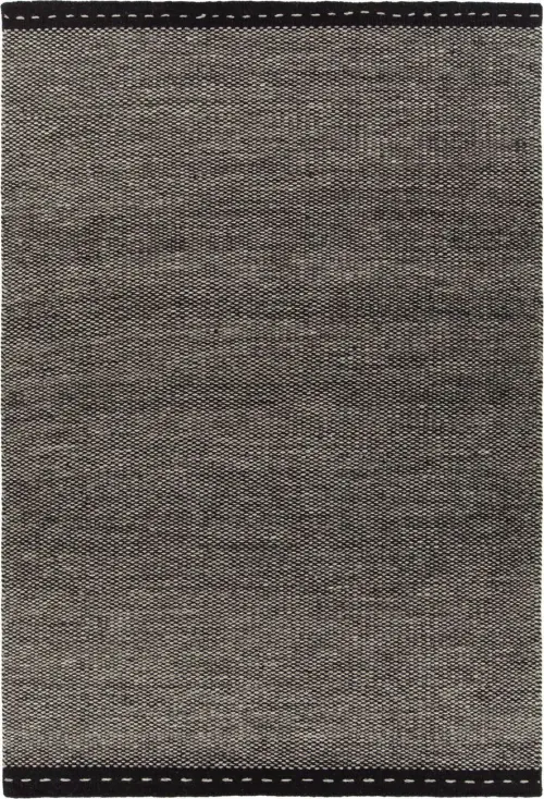 Modern Loom Sonnet SON-35900 Dk. Gray Flatweave Bordered Rug