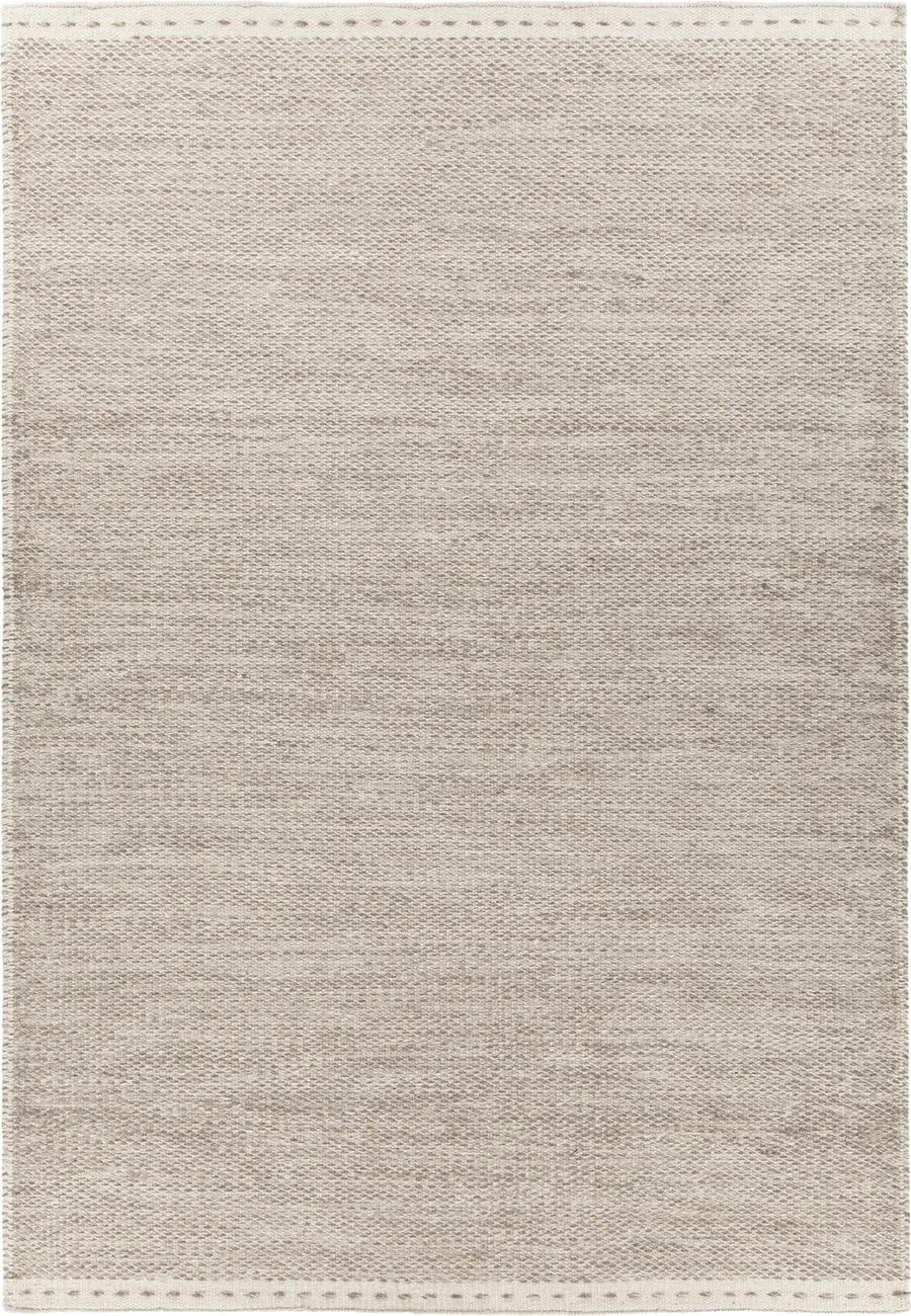 Modern Loom Sonnet SON-35901 Lt. Gray Flatweave Bordered Rug