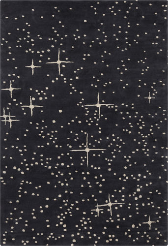 Modern Loom Stella STE-52115 Black Wool Rug Product Image