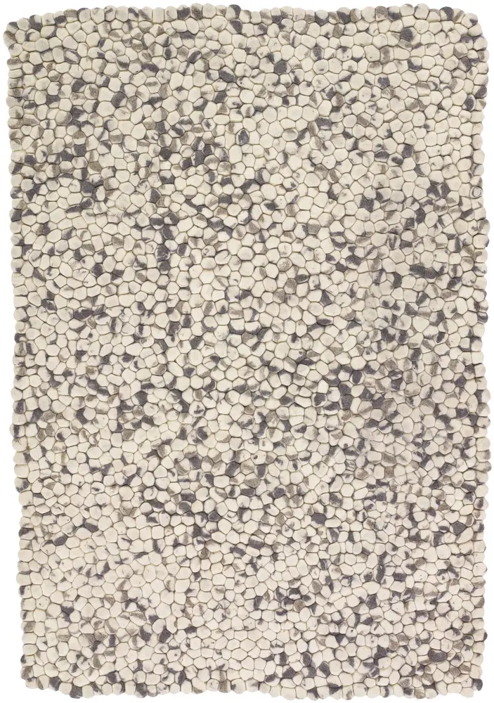 Chandra Stone STO-23300 Ivory Reversible Abstract Rug