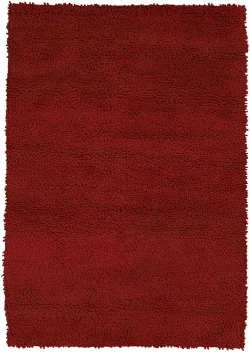 Modern Loom Strata STR-1110 Dk. Red Wool Rug