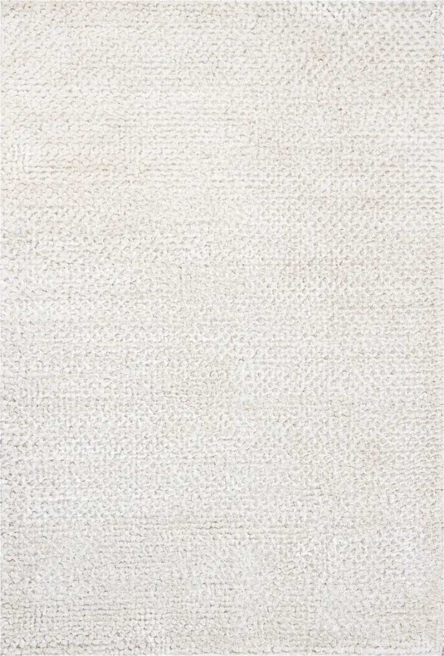 Modern Loom Strata STR-1162 White Wool Rug