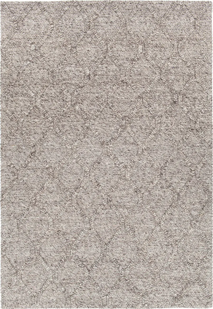Modern Loom Sujan SUJ-34702 Gray Wool Silk Rug