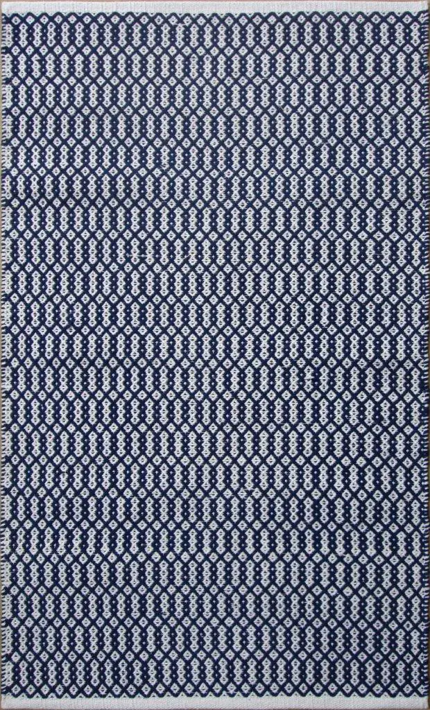 Modern Loom Tanya TAN-45931 Dk. Blue Flatweave Cotton Rug