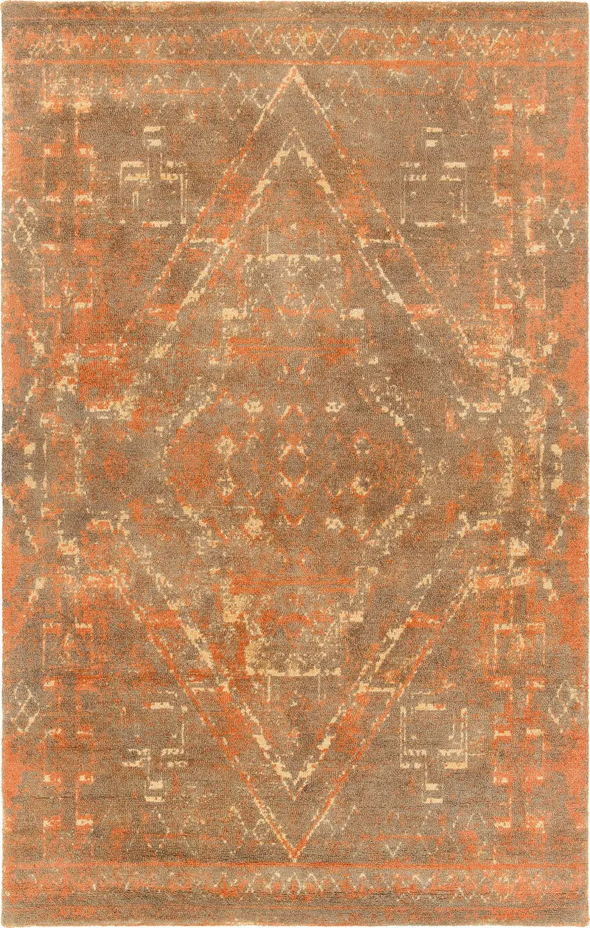 Modern Loom Tayla TAY-42407 Tan Wool Rug