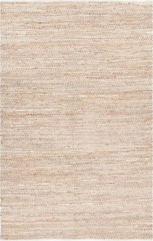 Modern Loom Tenola TEN-37600 Beige Leather Natural Fiber Rug