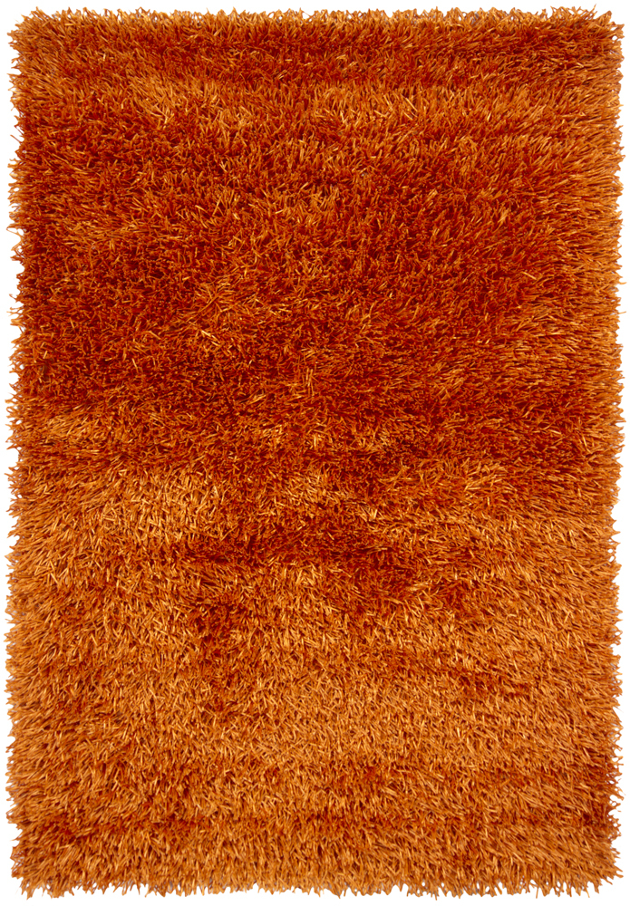 Chandra Tirish TIR-19305 Dk. Orange Shag Rug
