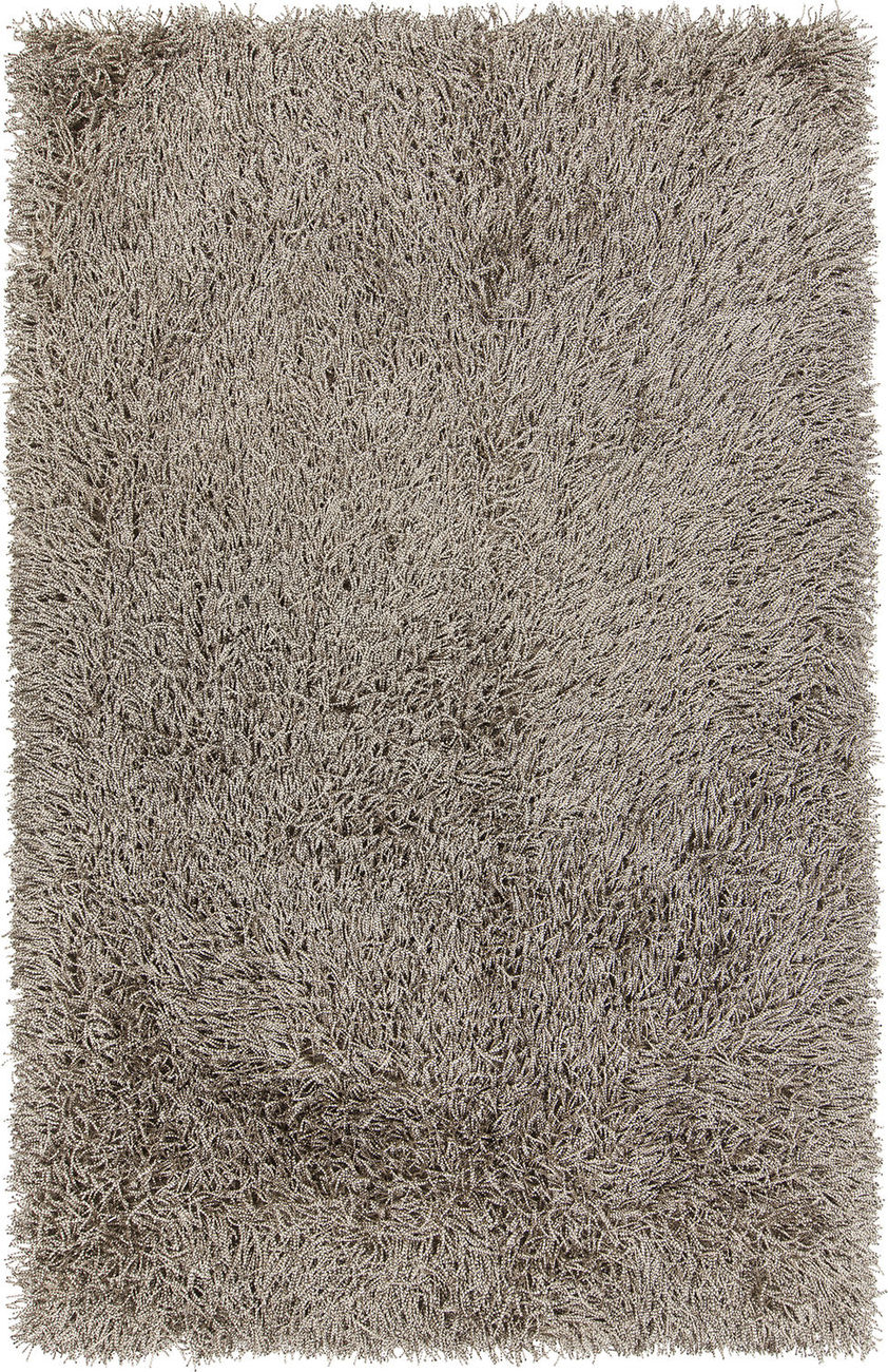Chandra Tyra TYR-43602 Beige Shag Rug