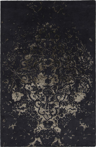 Chandra Veleno VEL-29300 Black Wool Silk Rug Product Image