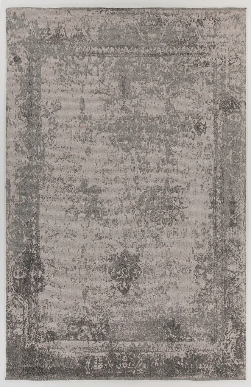 Chandra Willa WIL-46609 Lt. Gray Cotton Rug