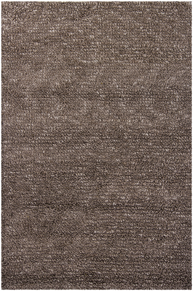 Modern Loom Zeal ZEA-20604 Brown Shag Wool Rug
