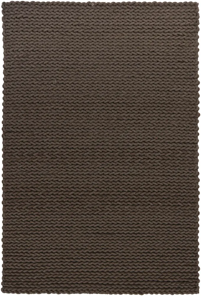 Modern Loom Zensar ZEN-10002 Brown Wool Rug