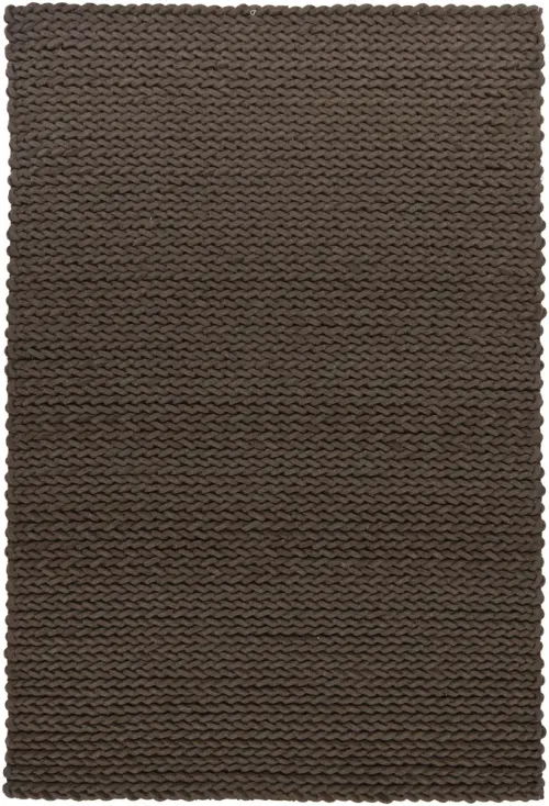 Modern Loom Zensar ZEN-10002 Brown Wool Rug