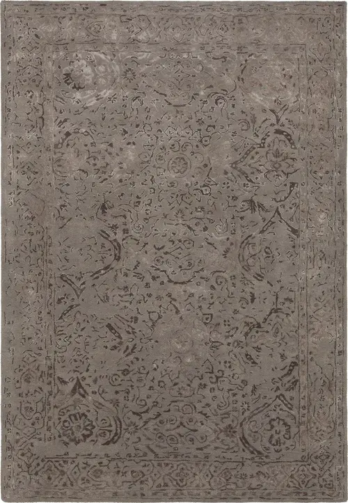 Modern Loom Zina ZIN-45702 Tan Wool Silk Rug