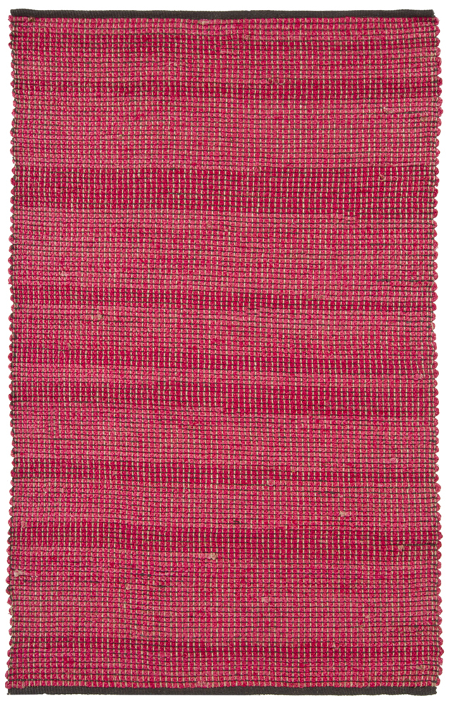 Modern Loom Zola ZOL-17103 Dk. Pink Flatweave Reversible Rug
