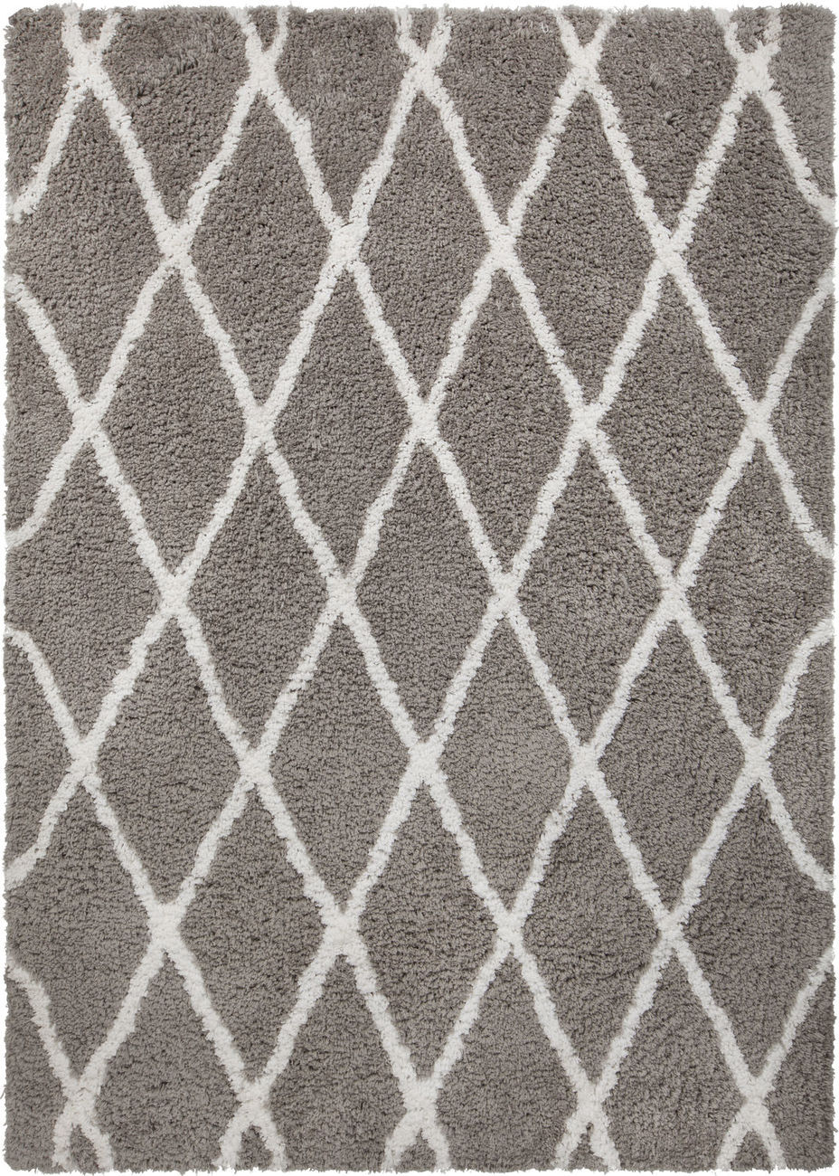 Modern Loom Zoya ZOY-45801 Lt. Brown Shag Rug
