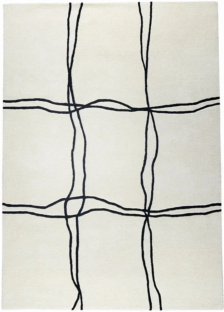 Modern Loom White Hilo Rug